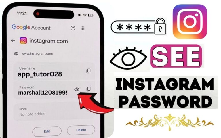 How to Find Instagram Password