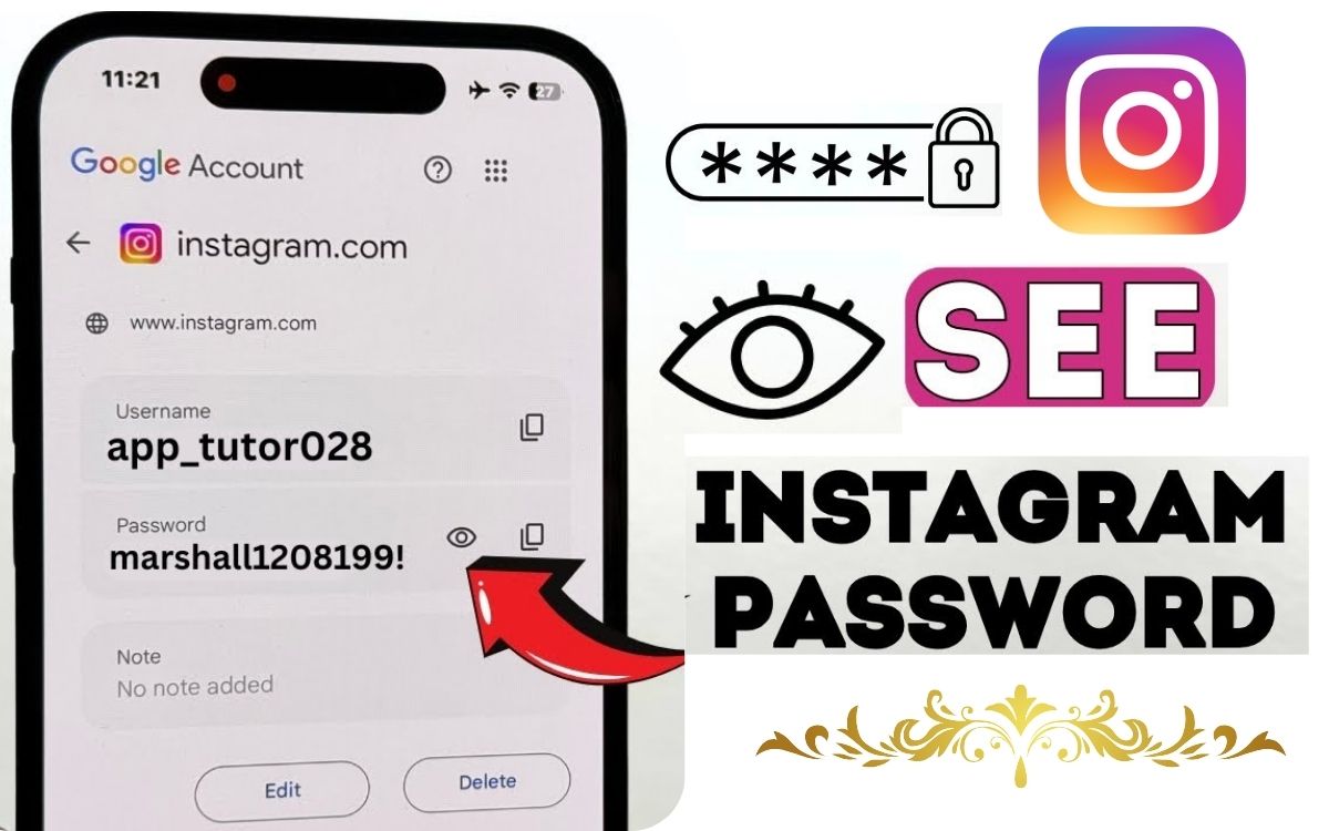 How to Find Instagram Password