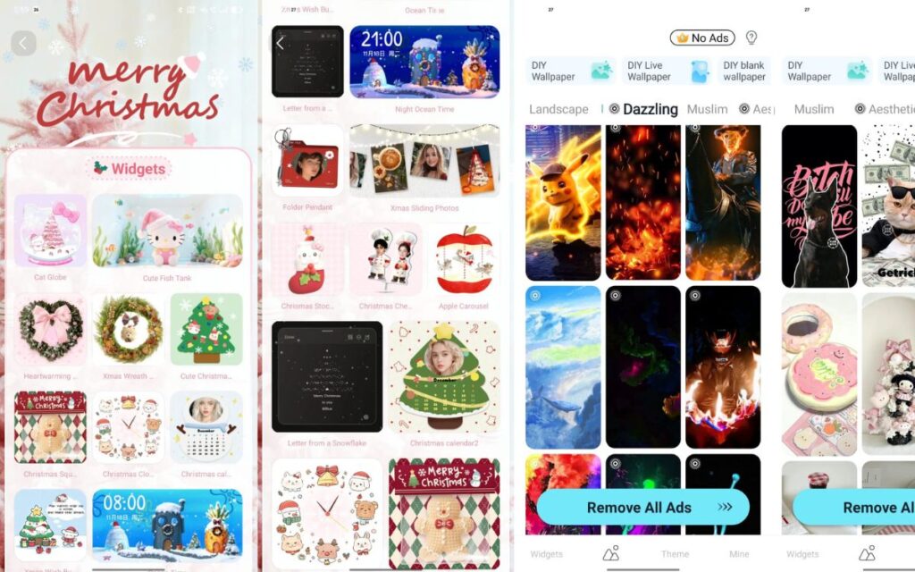 Mico-Smart Lock Screen Widgets & 4K Live Wallpaper Creator