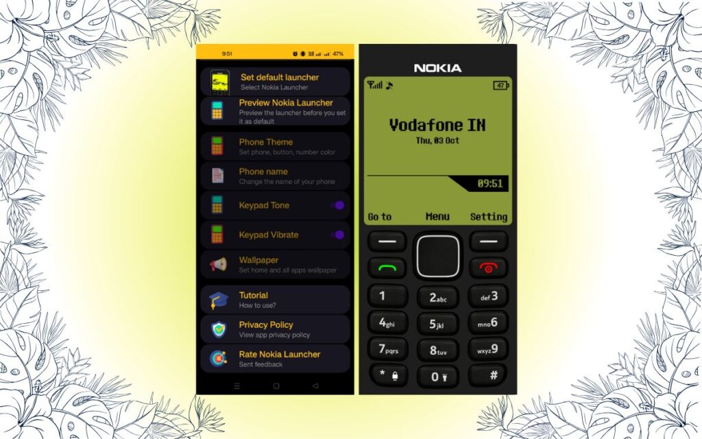 Nokia 1280 Launcher for Android Mobile